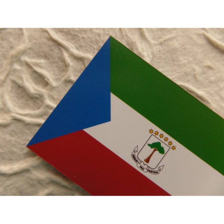 Aimant drapeau Guinée équatoriale
