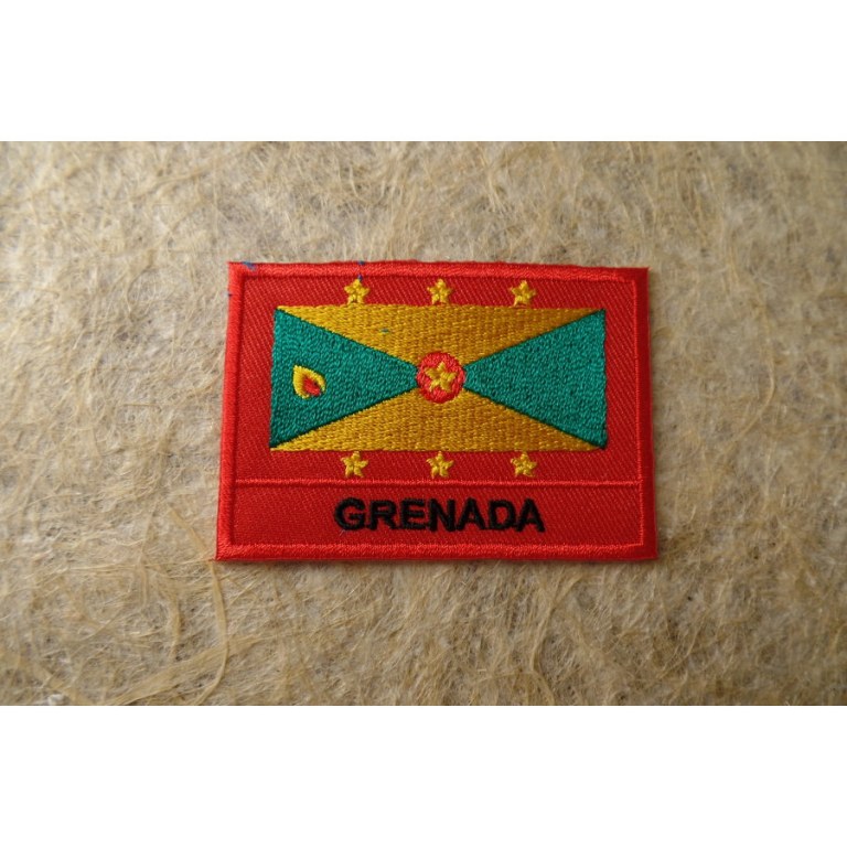 Ecusson drapeau Grenade