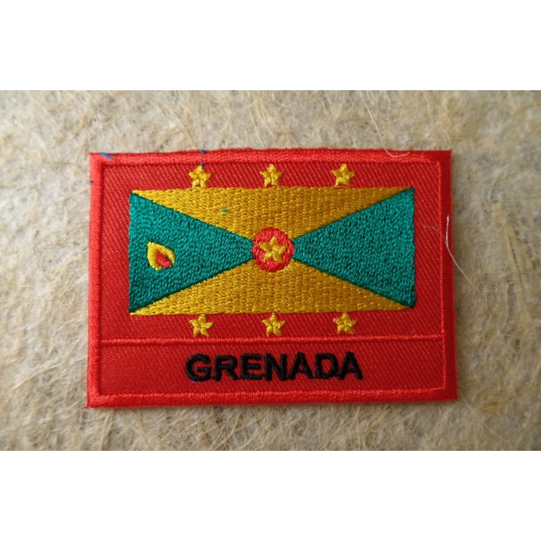 Ecusson drapeau Grenade