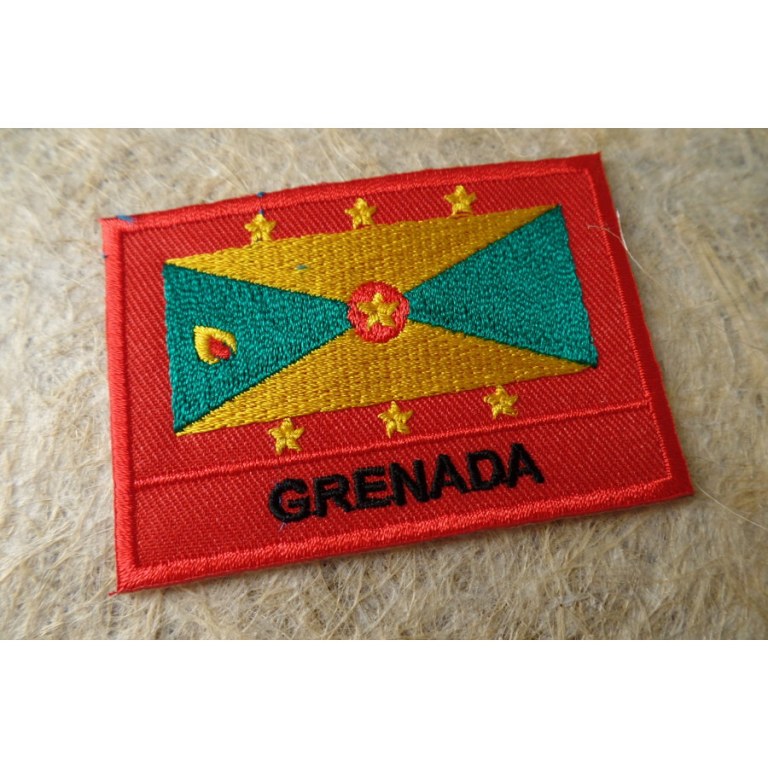 Ecusson drapeau Grenade