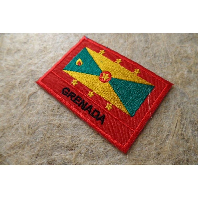Ecusson drapeau Grenade