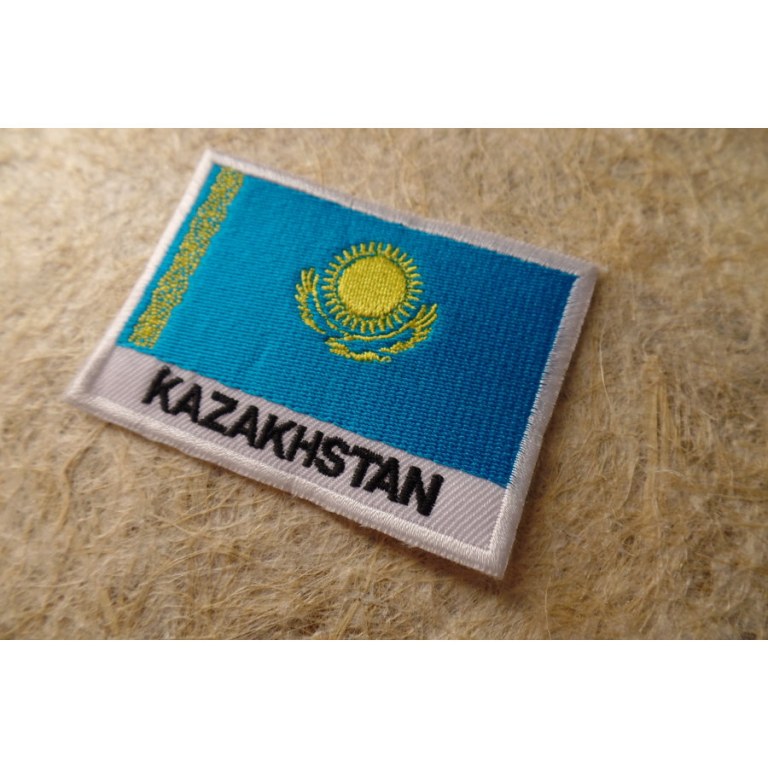 Ecusson drapeau Kazakhstan