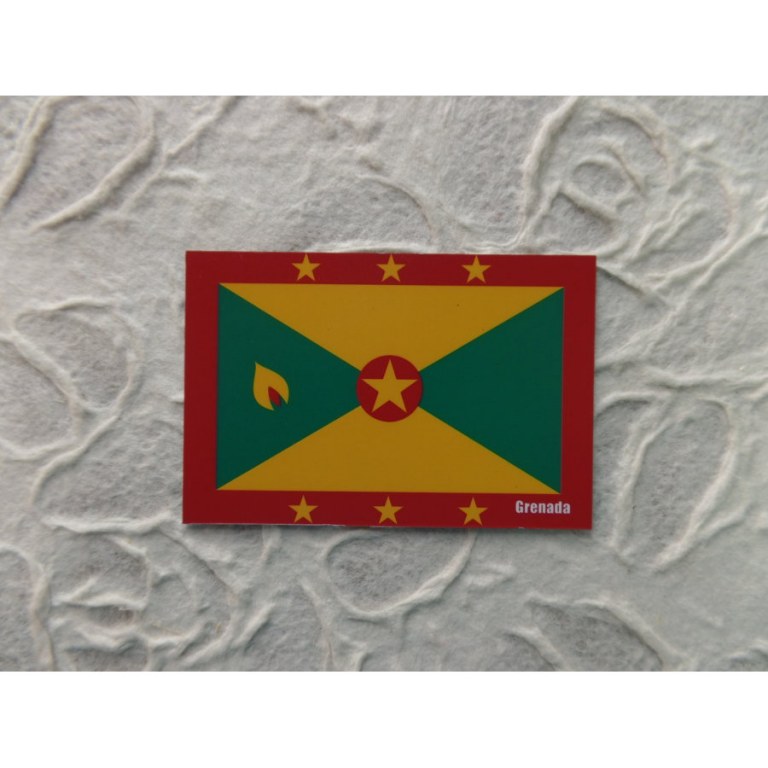 Aimant drapeau Grenade