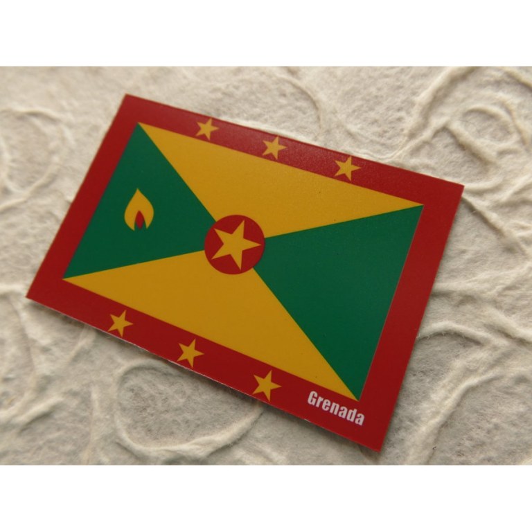 Aimant drapeau Grenade