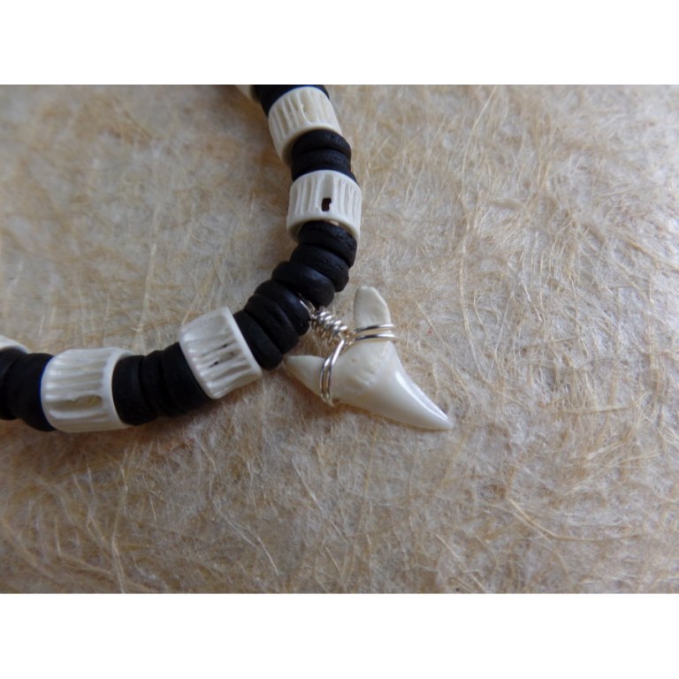 Collier Papara dent de requin mako 1