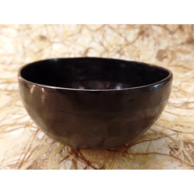 Bol tibétain Bouddha eyes