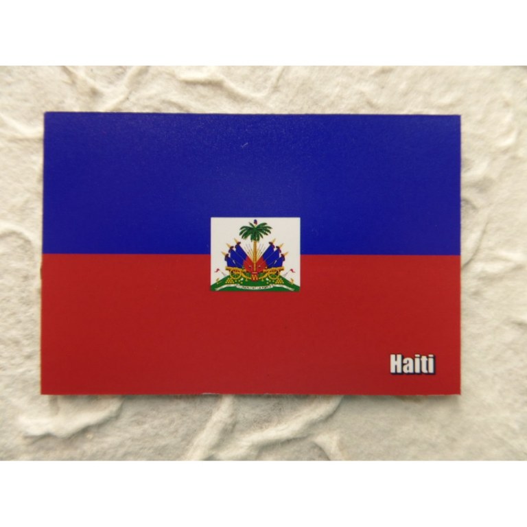 Aimant drapeau Haïti