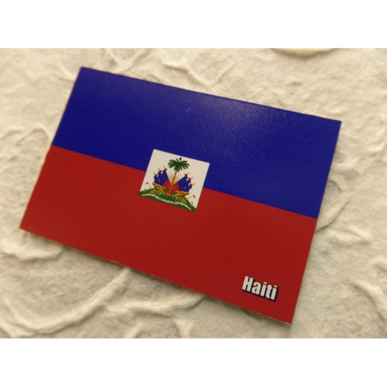 Aimant drapeau Haïti