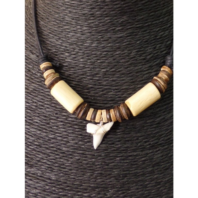 Collier Papara dent de requin mako 2