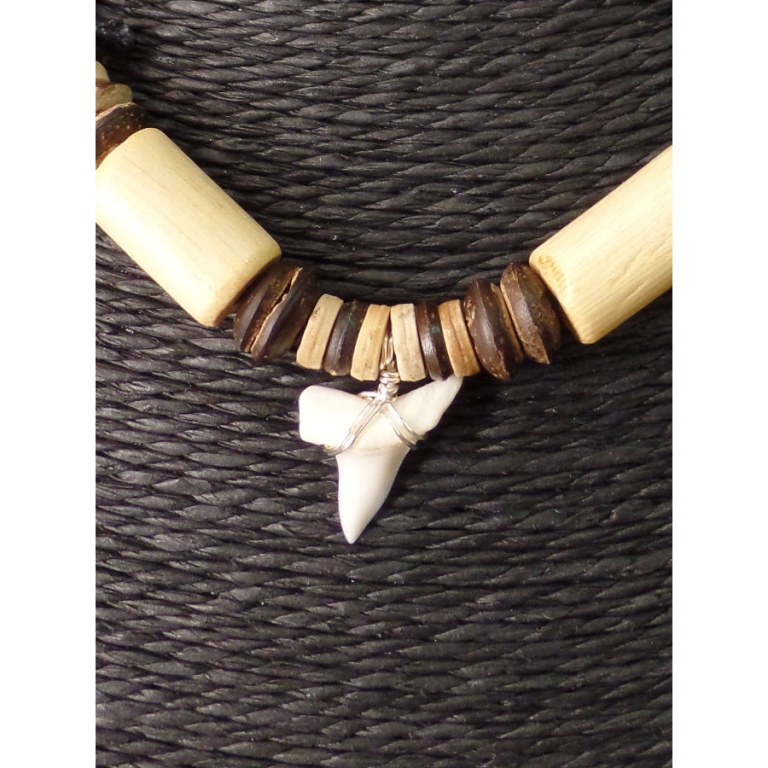 Collier Papara dent de requin mako 2