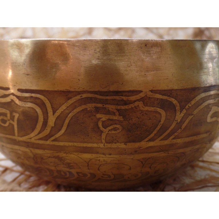 Bol tibétain Bouddha eye