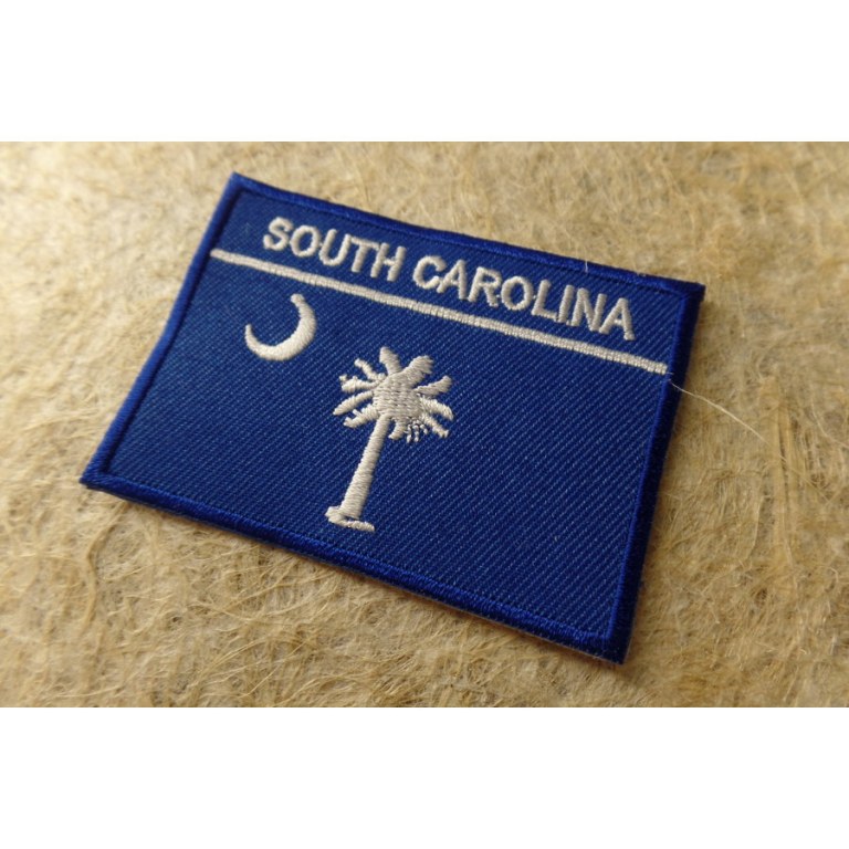 Ecusson drapeau Caroline du sud
