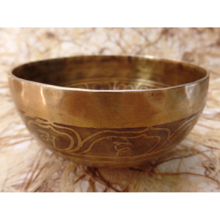 Bol tibétain Bouddha eye