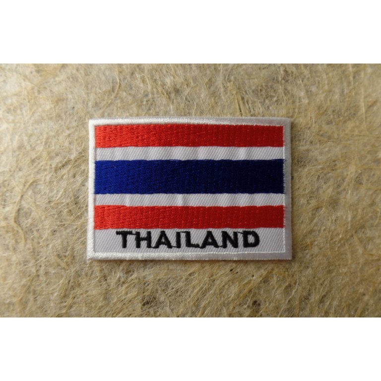 Ecusson drapeau Thaïlande