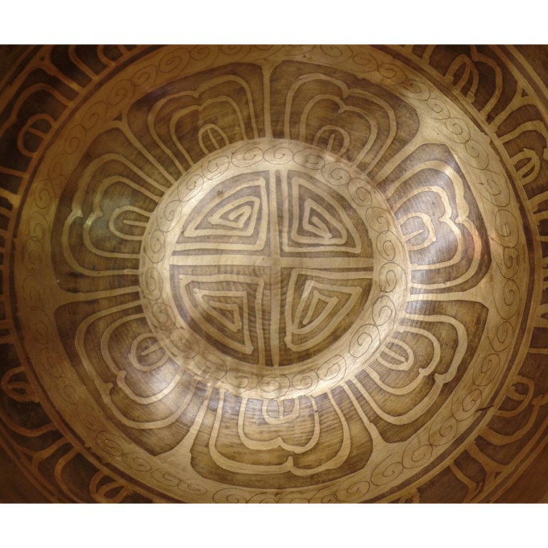 Bol tibétain Bouddha eye