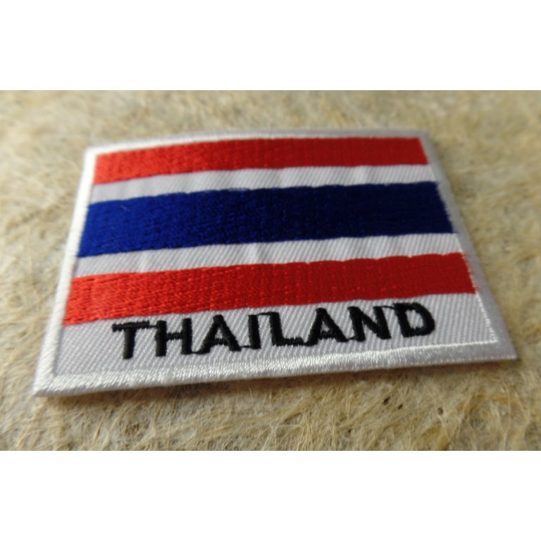 Ecusson drapeau Thaïlande