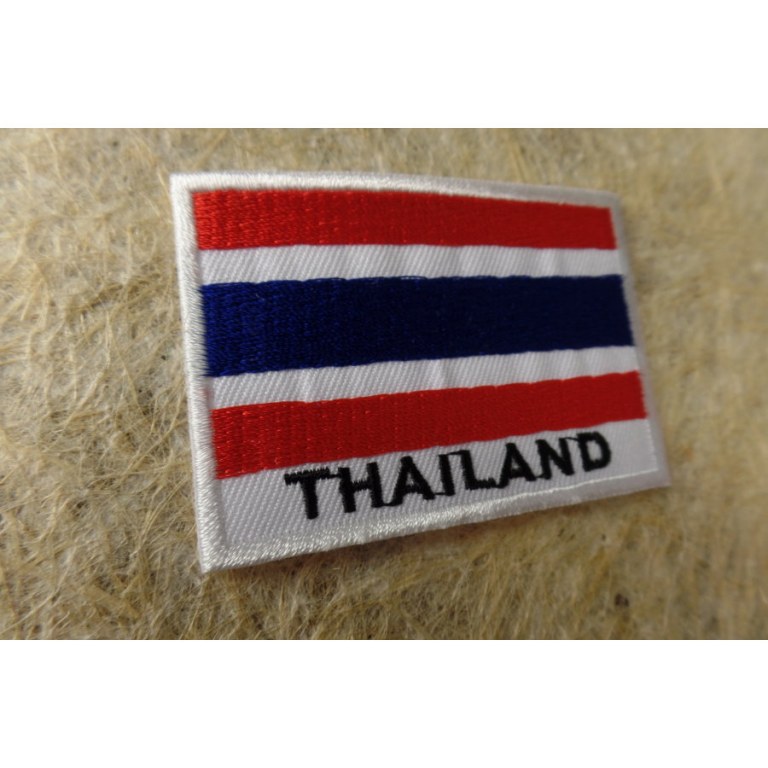 Ecusson drapeau Thaïlande