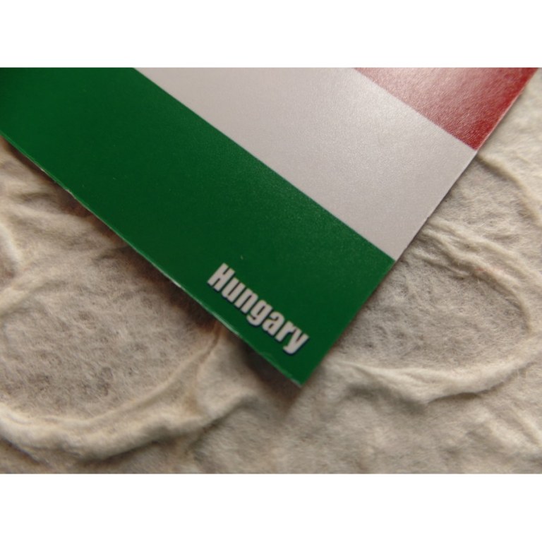 Aimant drapeau Hongrie