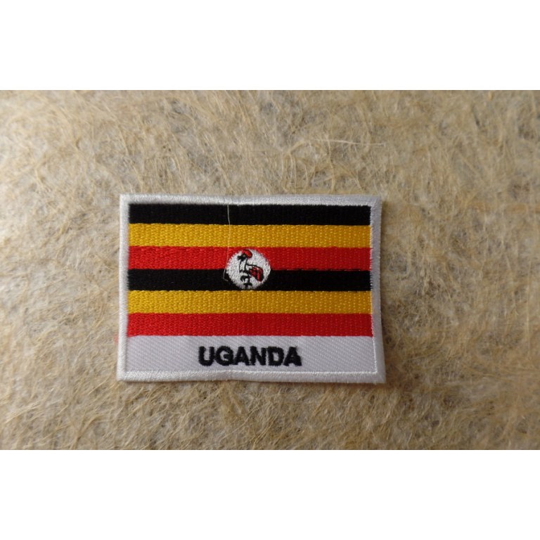 Ecusson drapeau Ouganda