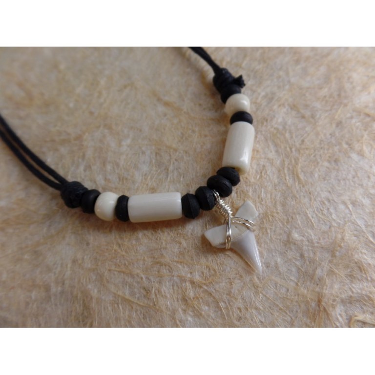 Collier Papara dent de requin mako 4