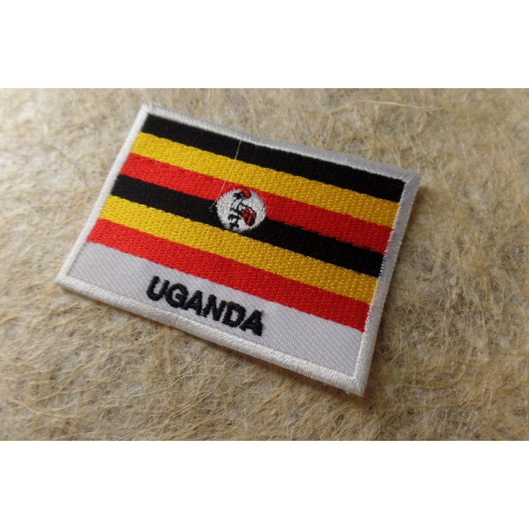 Ecusson drapeau Ouganda