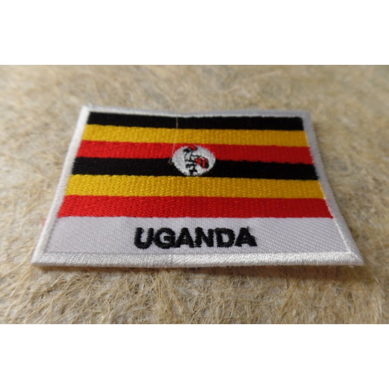 Ecusson drapeau Ouganda