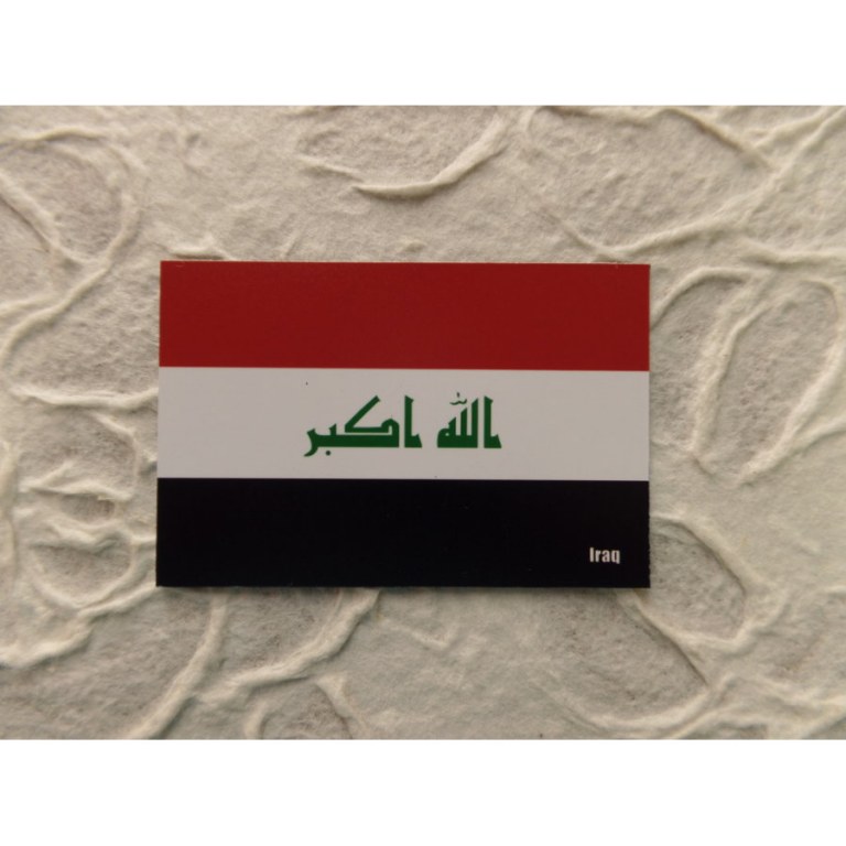Aimant drapeau Irak