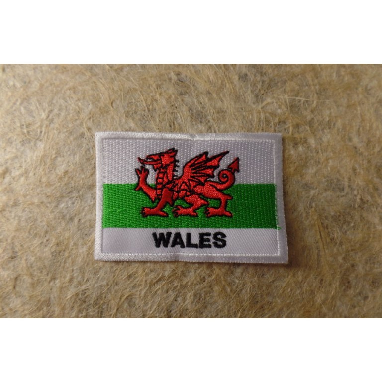 Ecusson drapeau pays de Galles