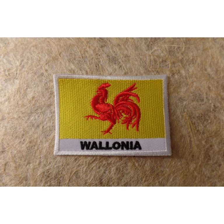 Ecusson drapeau Wallonie