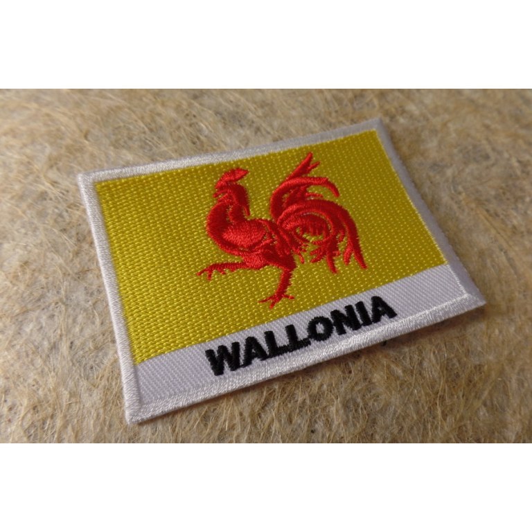 Ecusson drapeau Wallonie