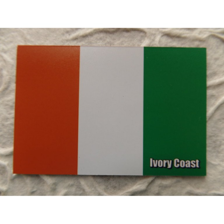 Aimant drapeau Côte d'Ivoire