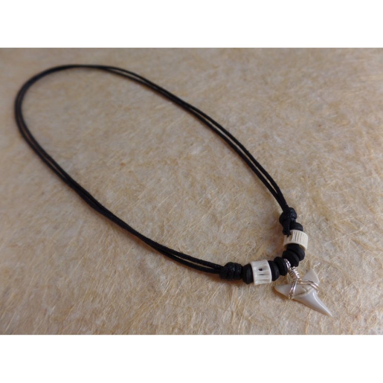 Collier Papara dent de requin mako 9