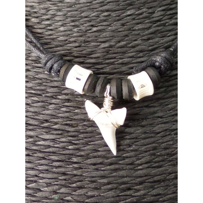 Collier Papara dent de requin mako 9