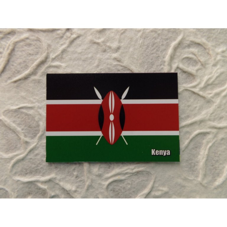 Aimant drapeau Kenya