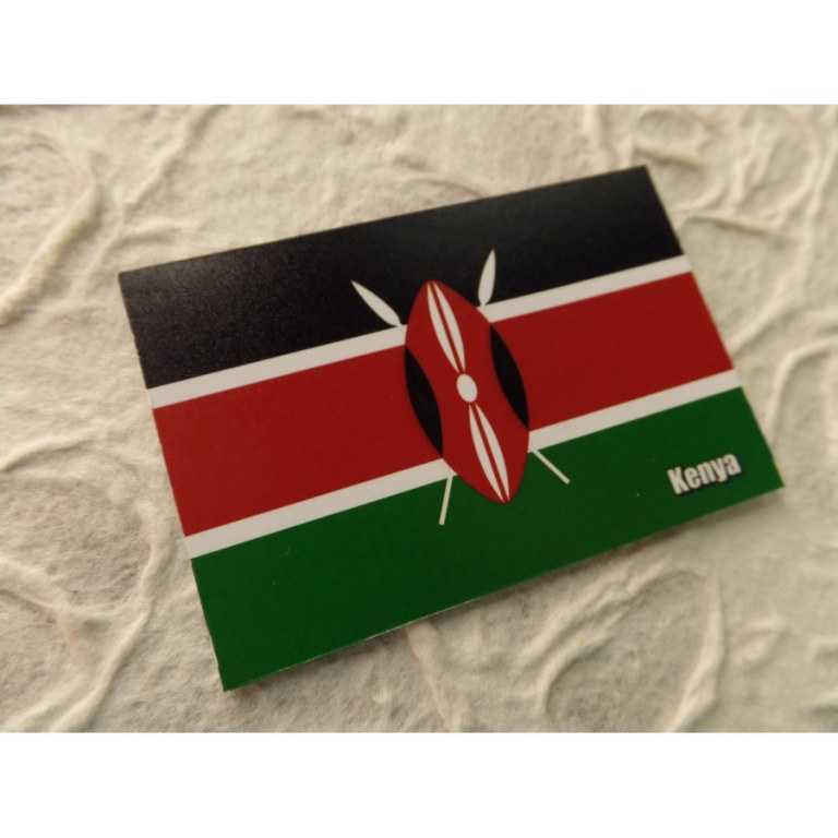 Aimant drapeau Kenya