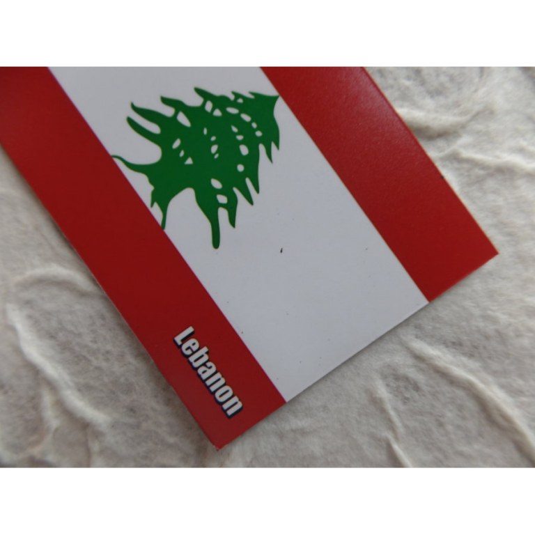 Aimant drapeau Liban
