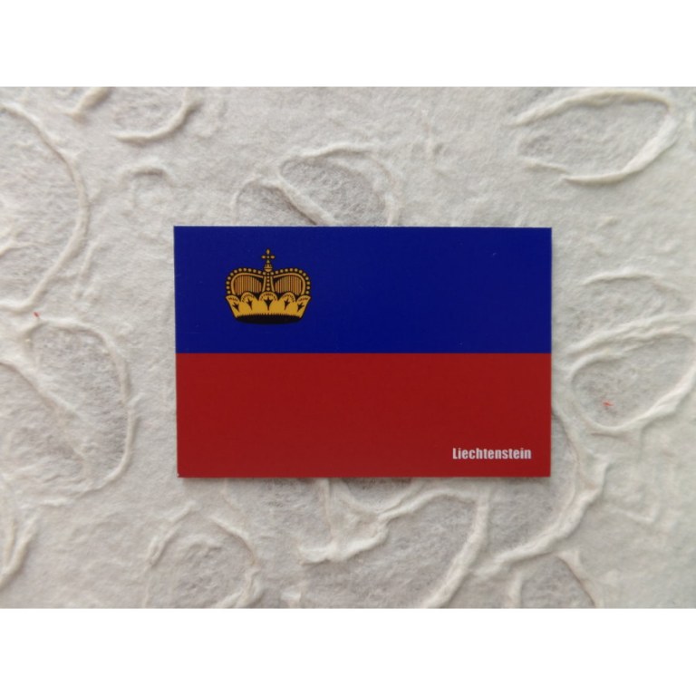 Aimant drapeau Liechtenstein
