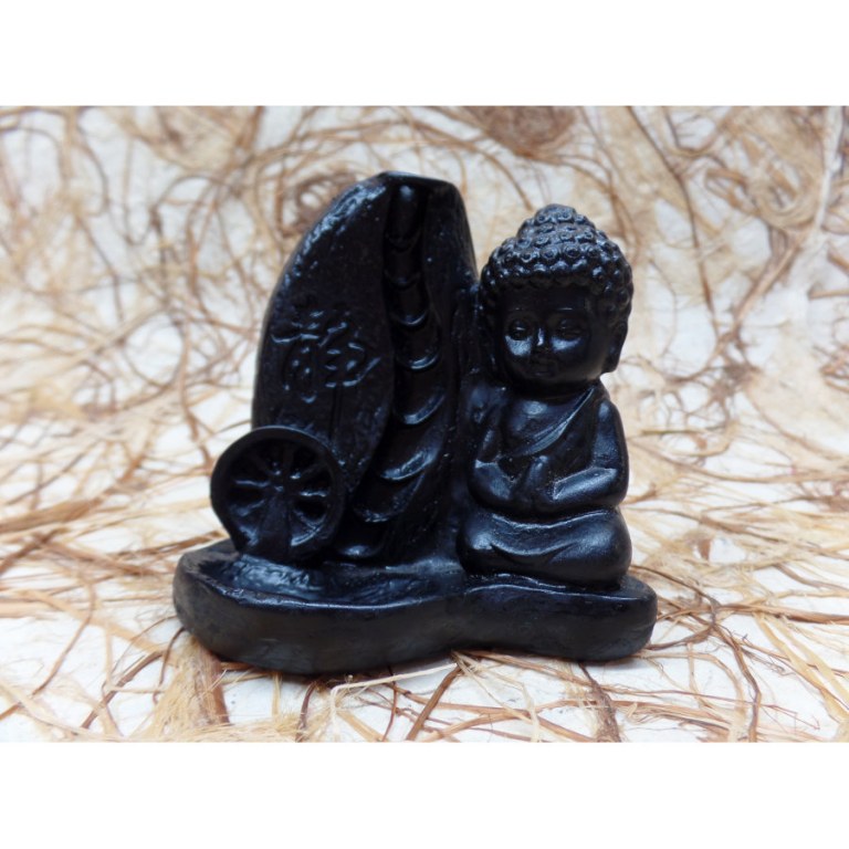 Fontaine à encens bébé Bouddha méditant