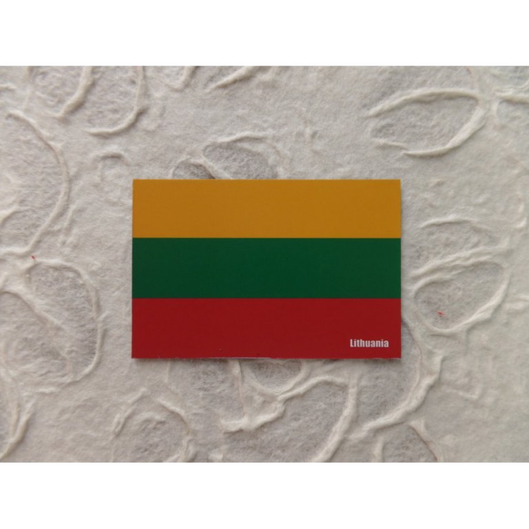 Aimant drapeau Lituanie