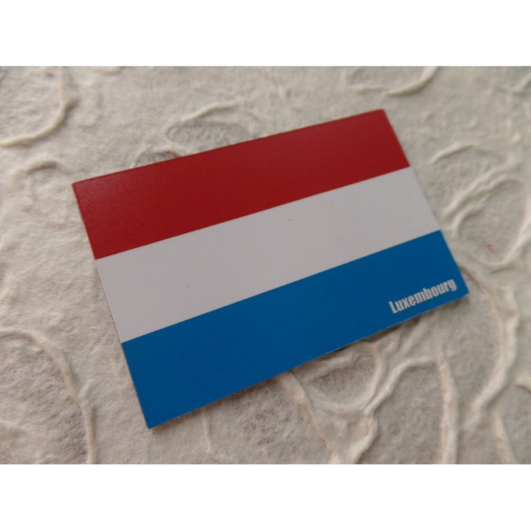 Aimant drapeau Luxembourg