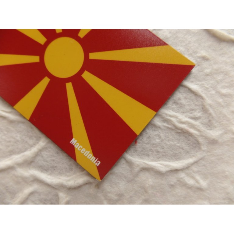 Aimant drapeau Macédoine