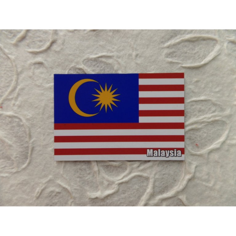 Aimant drapeau Malaisie