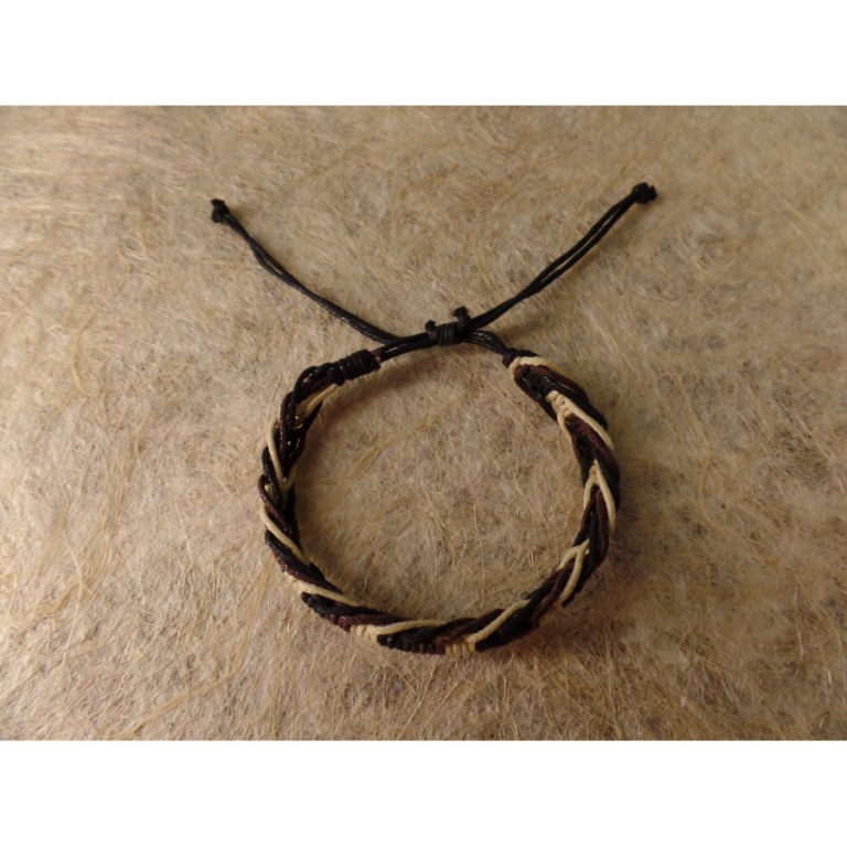 Bracelet bicolore macra