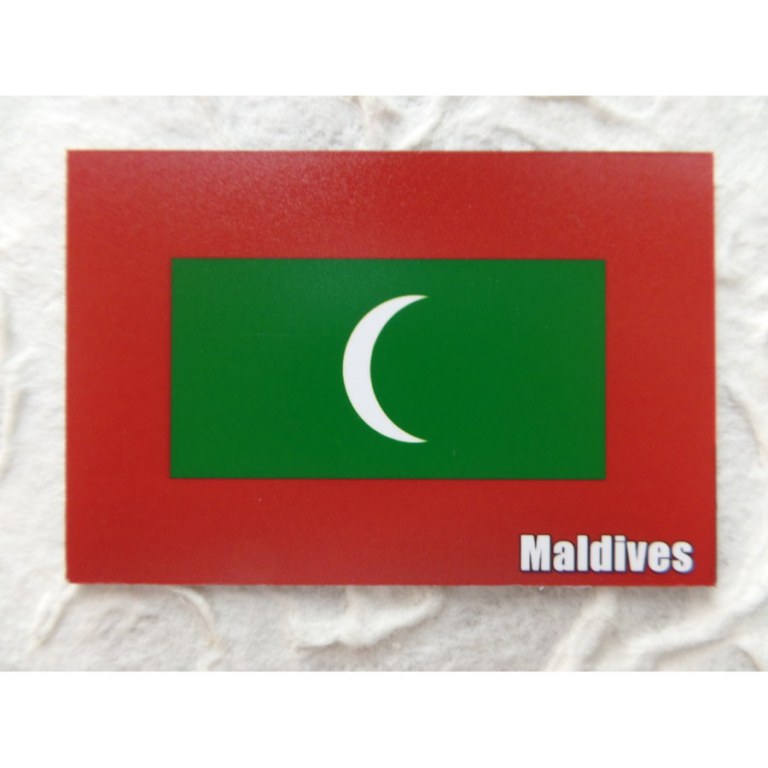 Aimant drapeau Maldives