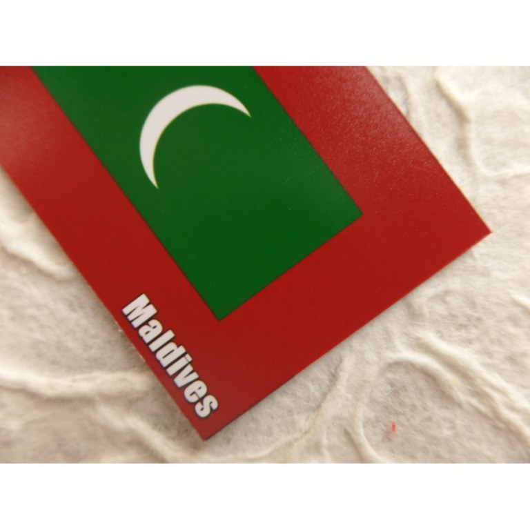 Aimant drapeau Maldives