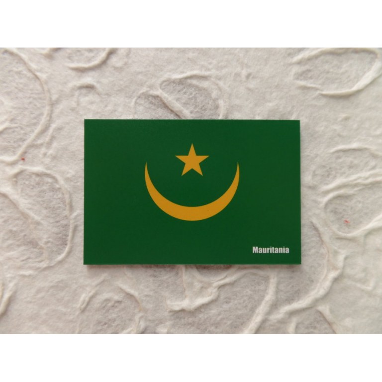 Aimant drapeau Mauritanie