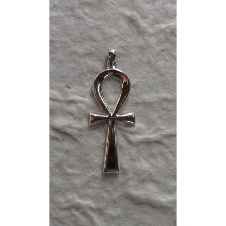 Pendentif argent croix de vie