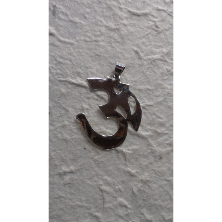 Petit pendentif argent Om