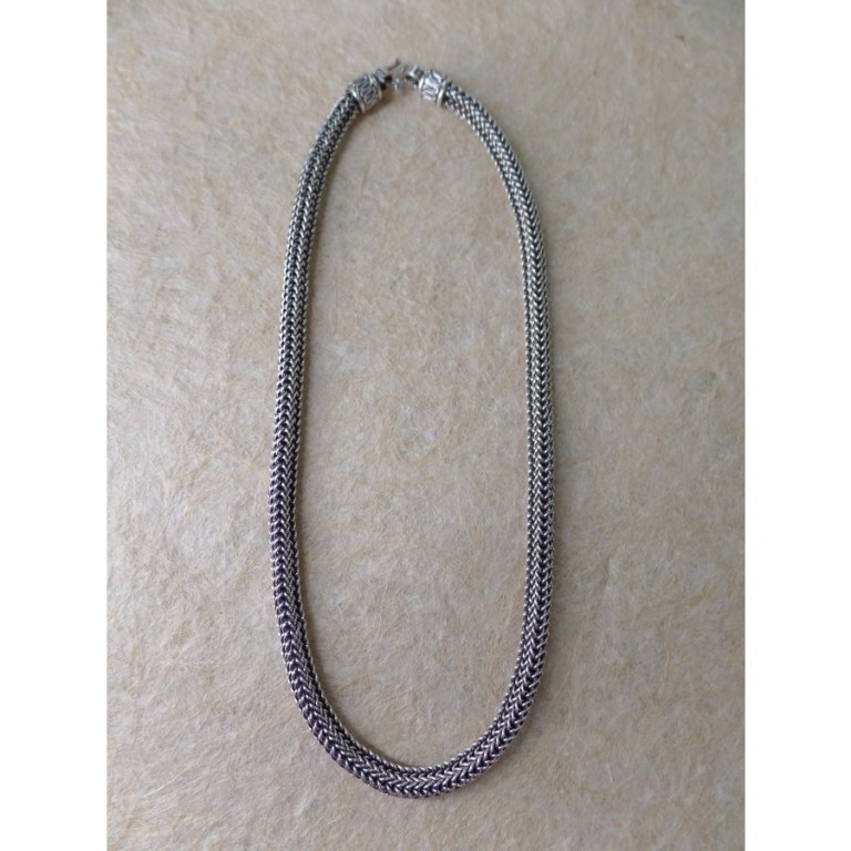 Chaine ronde argent maille 