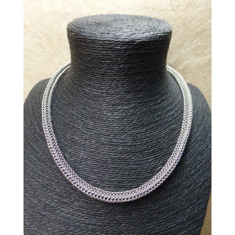 Chaine ronde argent maille 